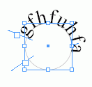Текст по окружности в индизайне