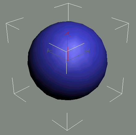 3D Studio Max: GeoSphere (ГеоСфера) - расширенный вариант объекта Sphere (Сфера)