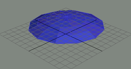 3D Studio Max: Половинный сферический сегмент, полученный методом Squash (Сжать)