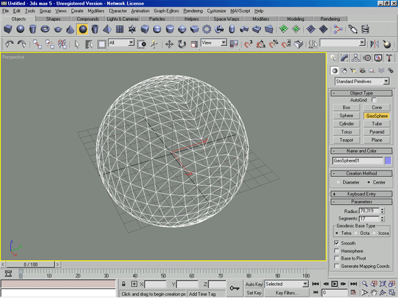 3D Studio Max: Операция Tesselate (Добавить Грани)