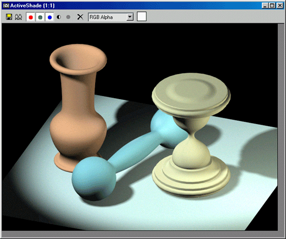 3D Studio Max: Объекты, полученные операцией Вращения