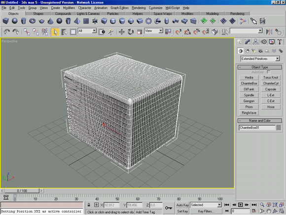 3D Studio Max: Box (Коробочное) Проецирование
