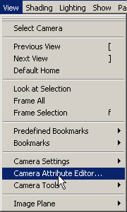 Maya: В окне диалога Camera Attribute Editor можно установить флажок Orthographic и изменить расположение плоскостей отсечки
