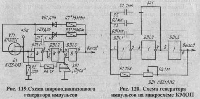 Генераторы импульсов